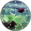 spiderman vs mysterio art ud wall clock