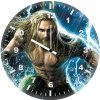 the aquaman hc wall clock