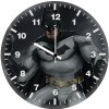 batman concept art classic suit a3 wall clock