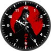 dark red batman yy wall clock