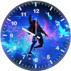 spiderman miles lost in space 0f wall clock