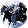 batman under the rain 6q wall clock