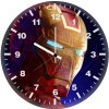 iron man holographic n5 wall clock