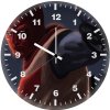 red hood arts kw wall clock