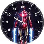 iron man new flying nw wall clock