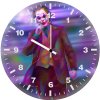 joker colorful art g8 wall clock