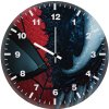 the spiderman x venom y3 wall clock