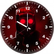 star lord unstoppable force j4 wall clock