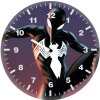symbiote spider man lw wall clock