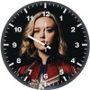 captain marvel canvas dy wall clock
