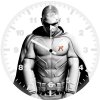 robin monochrome b2 wall clock