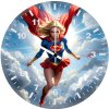 supergirl courage g1 wall clock