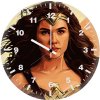 wonder woman arts y3 wall clock