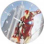 iron man vs spiderman zf wall clock