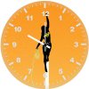 wonder woman newart 6u wall clock