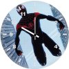 spider man miles morales artwork 9x wall clock