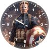 captain america rebel with a cause py wall clock