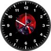 deadpool riot of color 4o wall clock