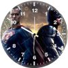 batman superman henry cavill gq wall clock