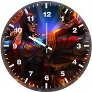 batman batwoman 87 wall clock
