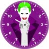 joker jared leto artwork dg wall clock