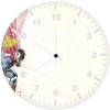 superman comic art jy wall clock