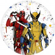 arachnid deadpool and wolverine vj wall clock