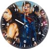 justice league paint art 3v wall clock