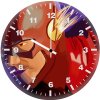 flash artwork lg wall clock