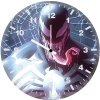 black venom 3d wall clock