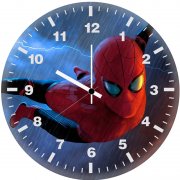 spiderman all the way l1 wall clock
