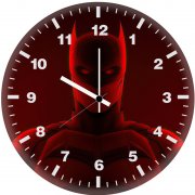 batman coming go wall clock