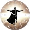 fly son its time superman 6w wall clock