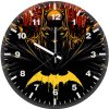 batman yellow logo hg wall clock