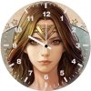 wonder woman hero art fv wall clock