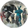 dark nights metal 32 wall clock