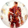 iron man gone 9n wall clock