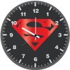 superman logo zx wall clock