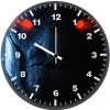 darkseid red eyes 5n wall clock
