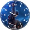 captain america with lightning hammer 0h wall clock