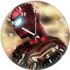 iron spider in full armor glory kg wall clock
