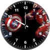 iron man captain america lm wall clock