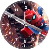 lego spiderman cg wall clock