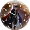 superman thanos head off qd wall clock
