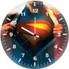 man of steel rise above the skies q9 wall clock