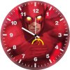 red flash au wall clock
