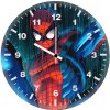 spider man red suit ts wall clock