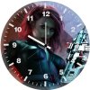 4kblack widow 5y wall clock