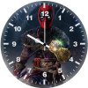 deadpool artwork cv wall clock