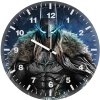dark knight warrior art 2o wall clock